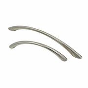 Kitchen cabinet bow handles Matt black /bushed nickel / chrome gallery detail image