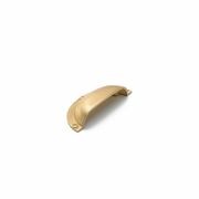 kitchen Cup Pull Handle Hampton style Gisborne matte black/ chrome / brushed nickel 64mm gallery detail image
