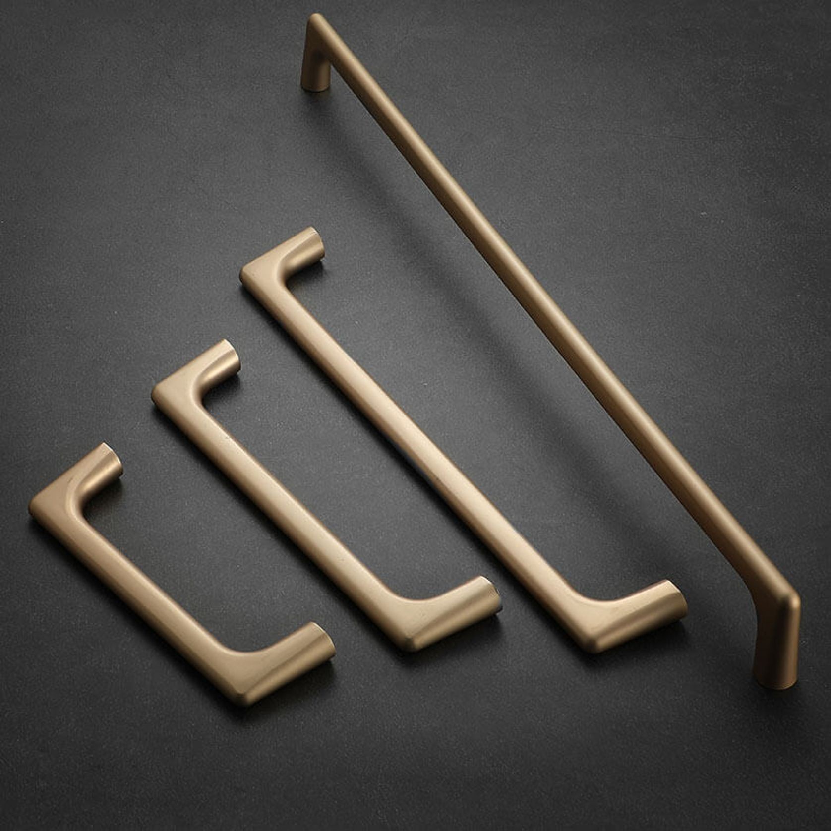 Kitchen handles Surfers Paradise Matt black /Brushed brass/Brushed nickel gallery detail image