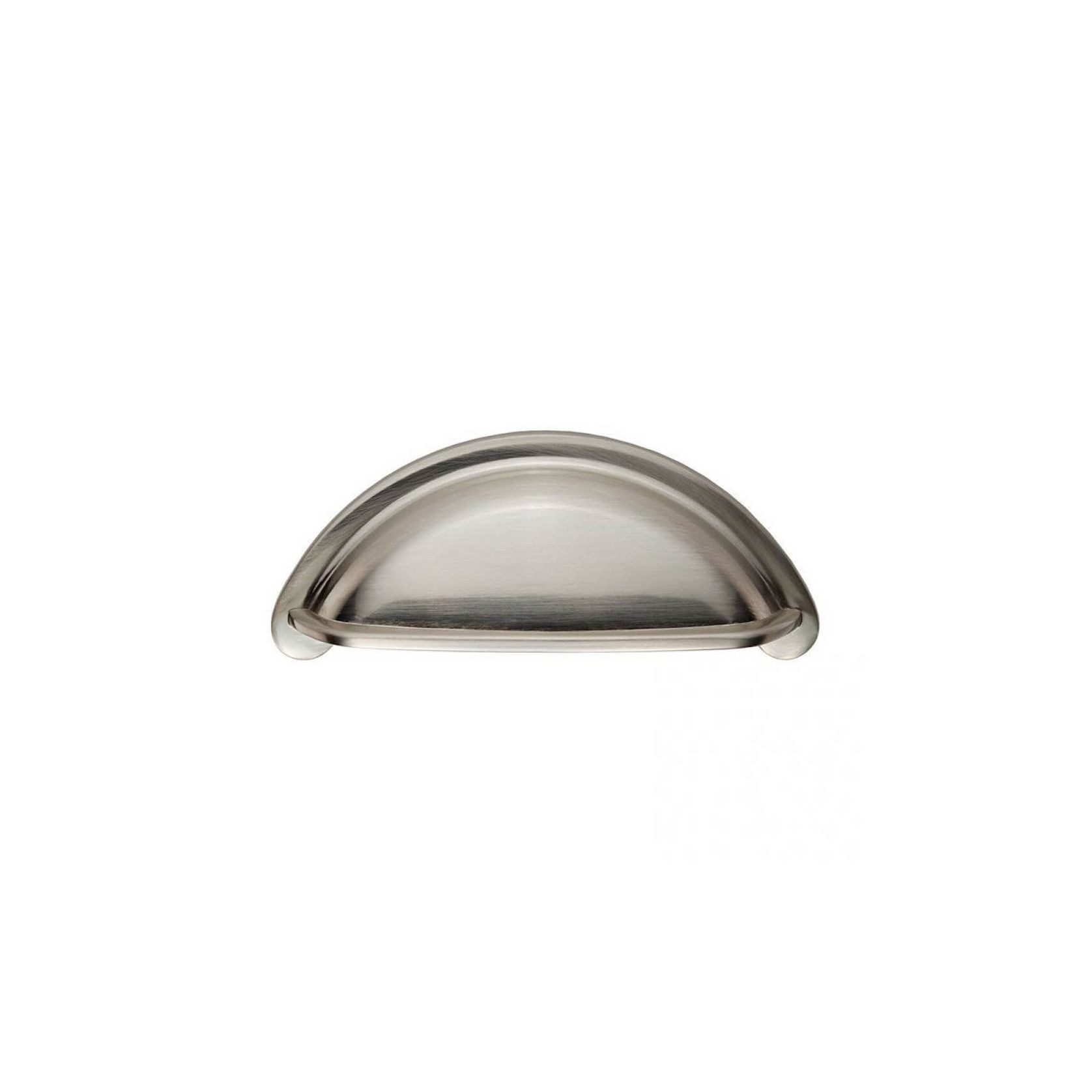KT&CO kitchen Cup Pull Handle Portland Hampton style matte black/ brass / brushed nickel /chrome 76mm gallery detail image
