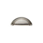 KT&CO kitchen Cup Pull Handle Portland Hampton style matte black/ brass / brushed nickel /chrome 76mm gallery detail image