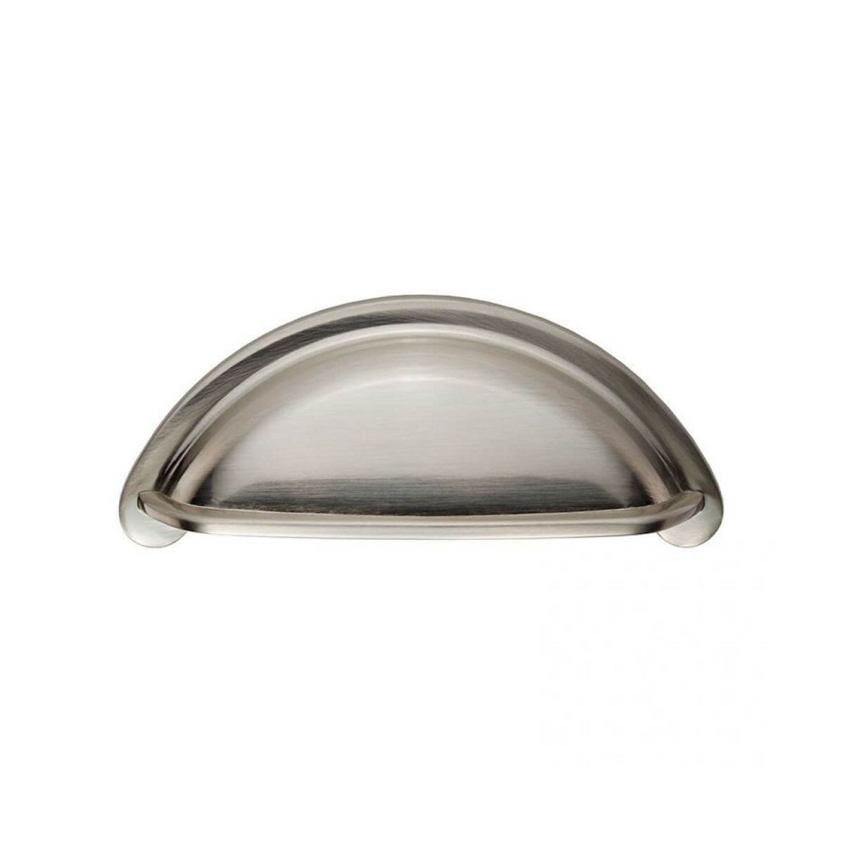 KT&CO kitchen Cup Pull Handle Portland Hampton style matte black/ brass / brushed nickel /chrome 76mm gallery detail image