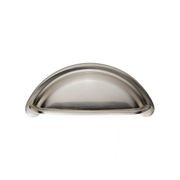 KT&CO kitchen Cup Pull Handle Portland Hampton style matte black/ brass / brushed nickel /chrome 76mm gallery detail image