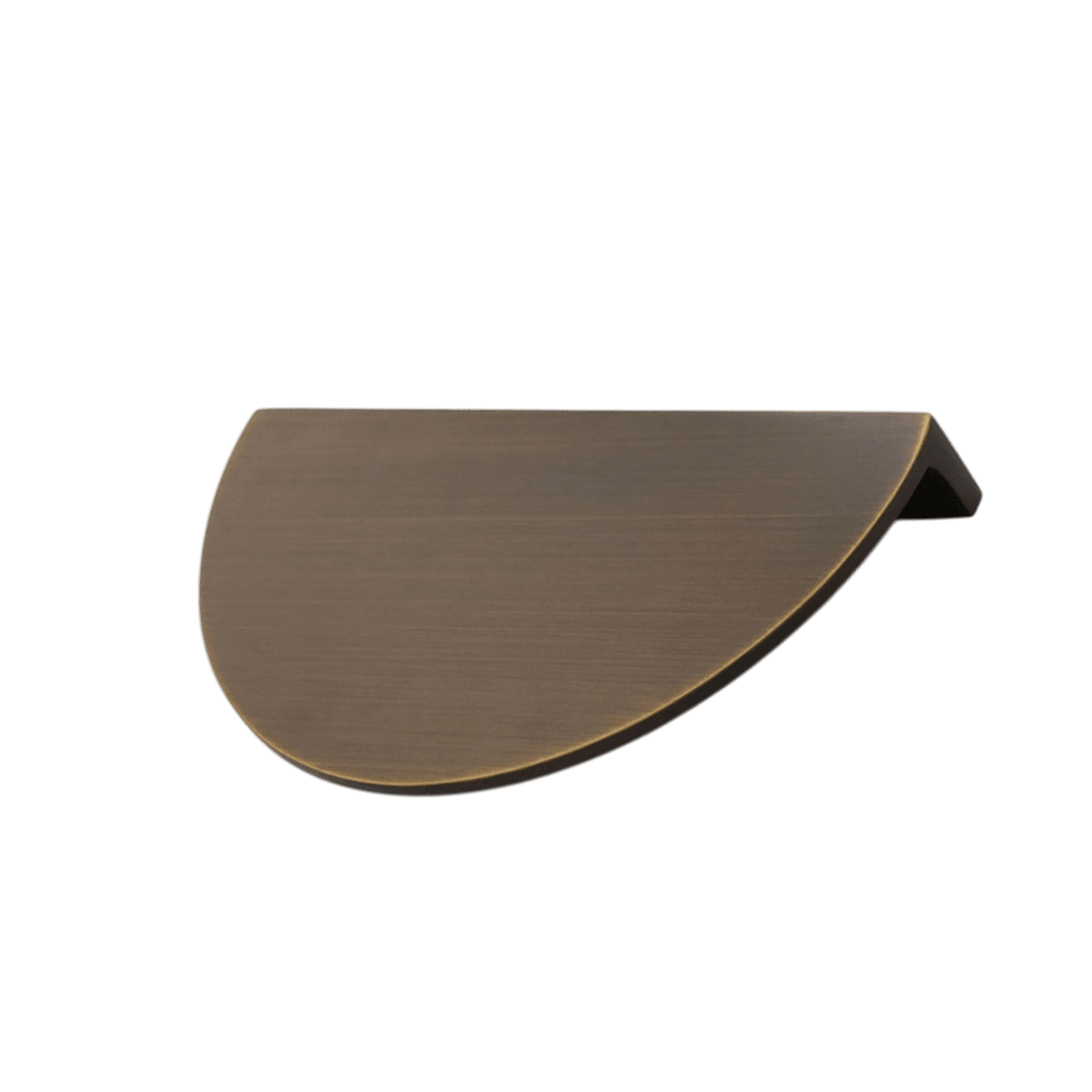 Albany Luna Half Moon Solid Brass Pull Handles gallery detail image