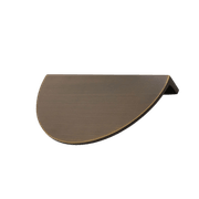 Albany Luna Half Moon Solid Brass Pull Handles gallery detail image