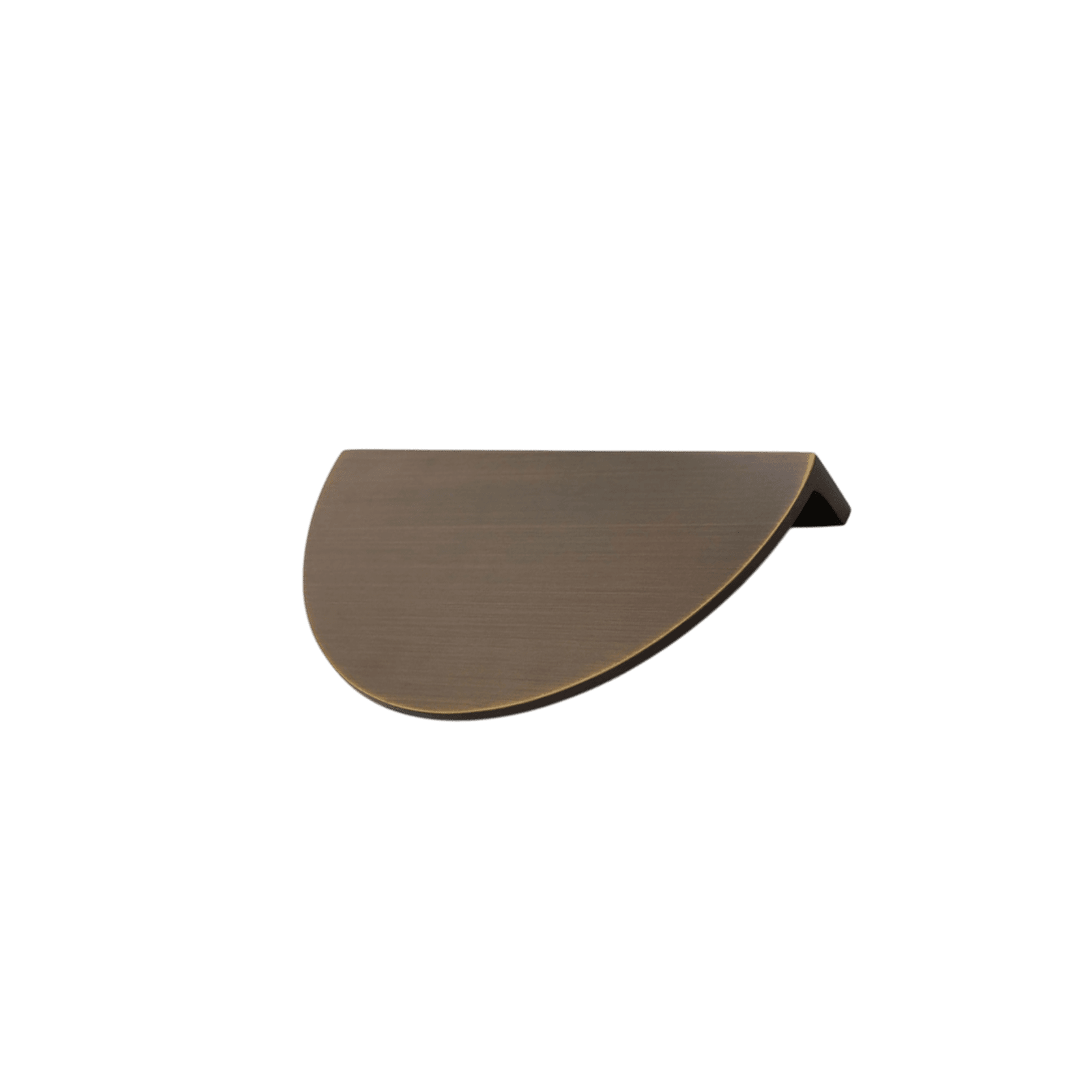 Albany Luna Half Moon Solid Brass Pull Handles gallery detail image