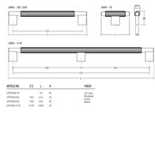 ARPA Cabinet Handle gallery detail image