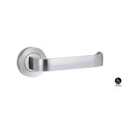 Lockwood 1220 Series Brass Round Rose Door Handles gallery detail image
