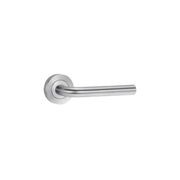 Lockwood 1220 Series Brass Round Rose Door Handles gallery detail image