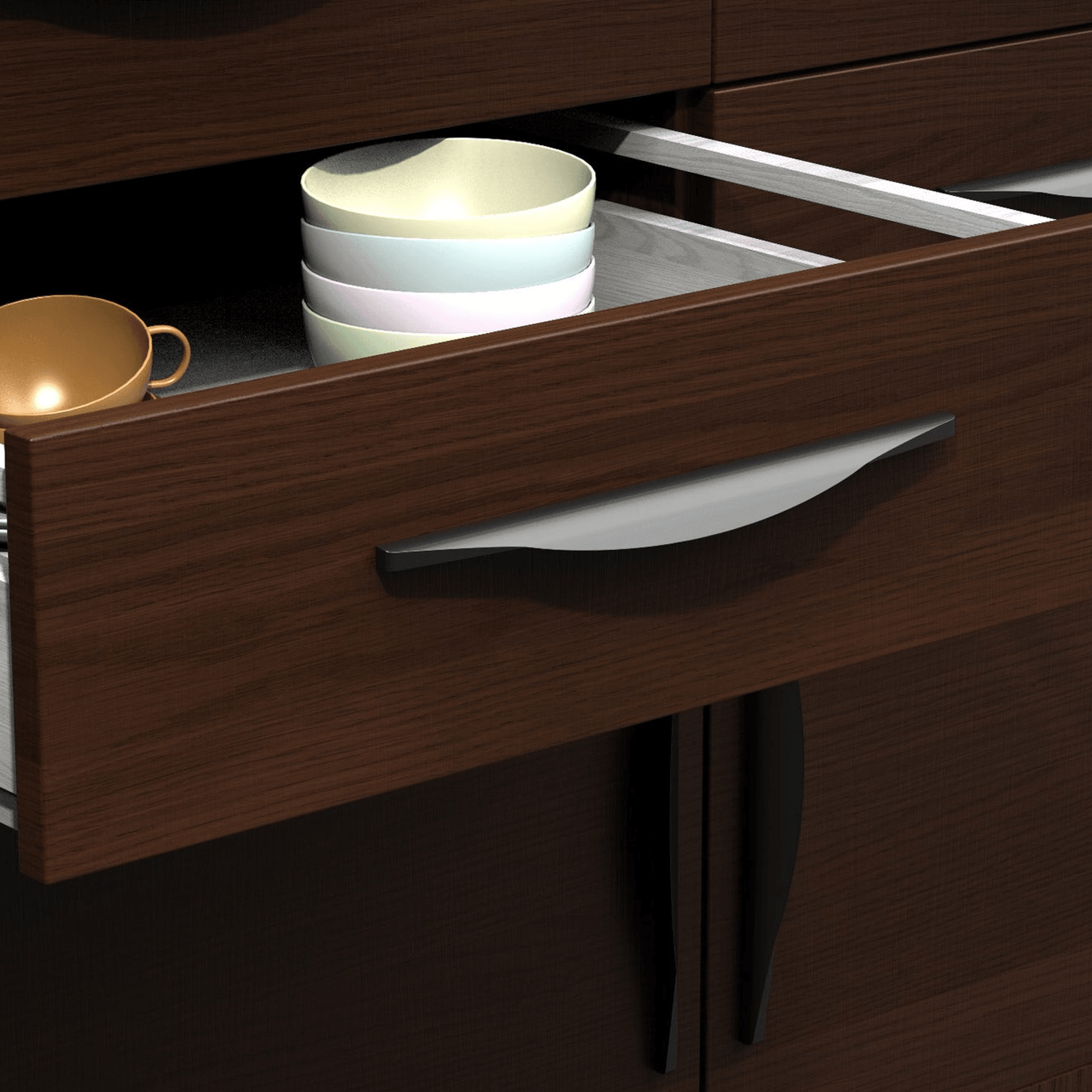 NEW 3272 Mardeco Kitchen Handle gallery detail image