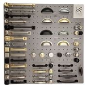 Kitchen handles display board - hampton collection gallery detail image