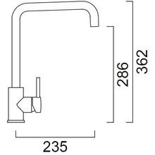 Burns & Ferrall Delta11 Stainless Steel tap (DELTA11SS) gallery detail image