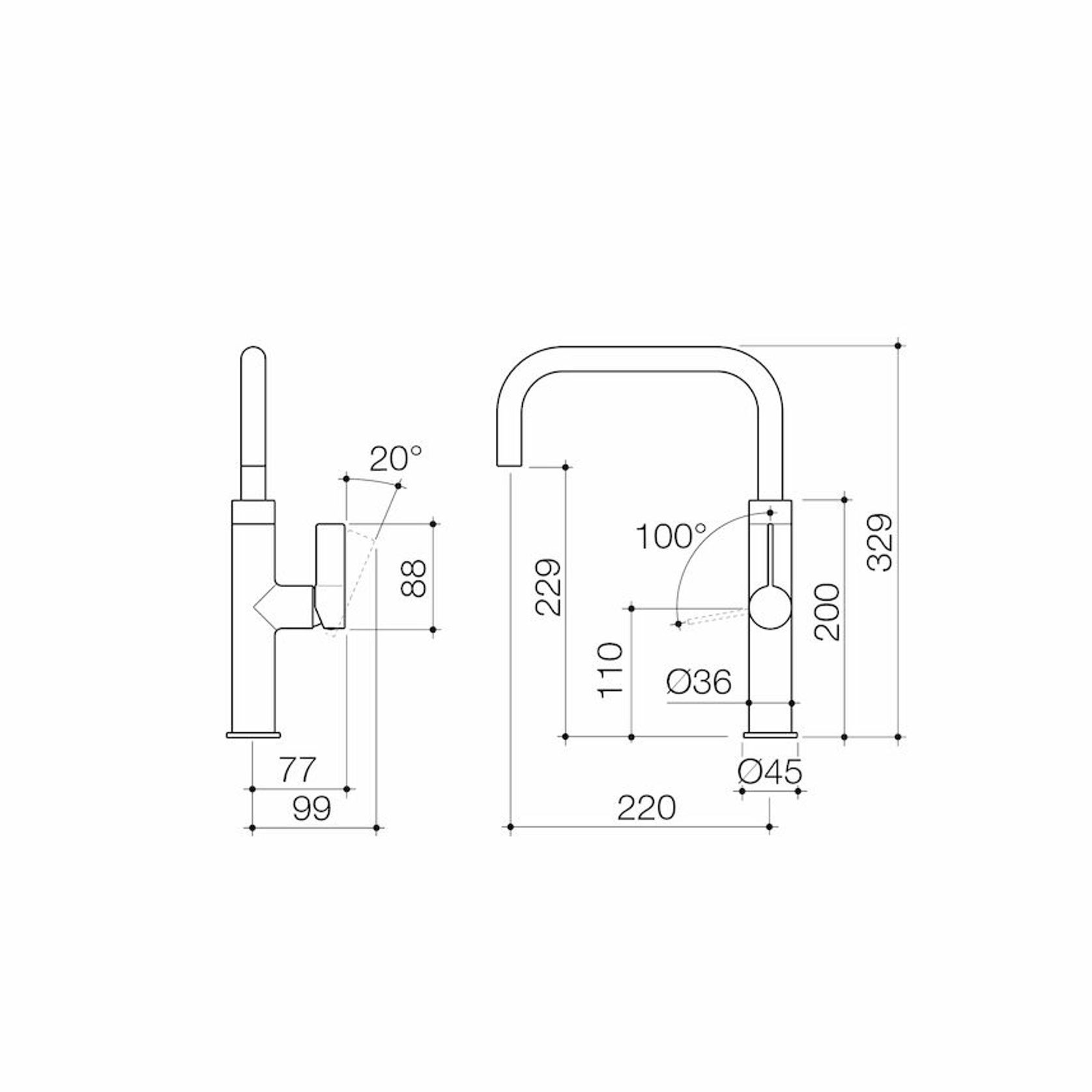 Urbane II Sink Mixer - All Pressure - Lead Free gallery detail image