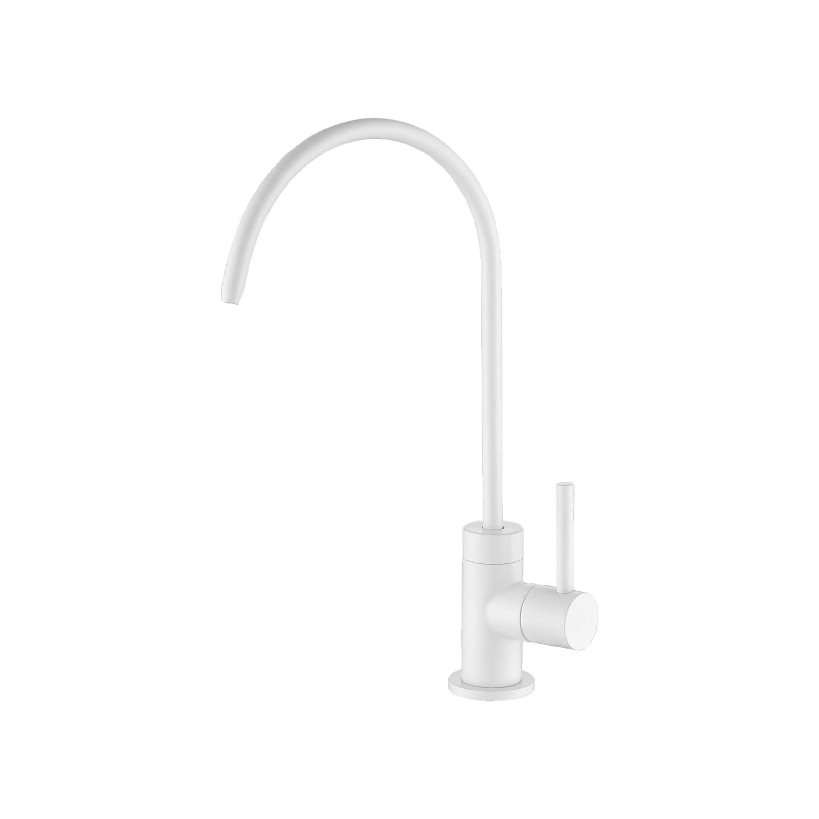 Aspen Filter Tap & Under Bench Filter Matte White gallery detail image