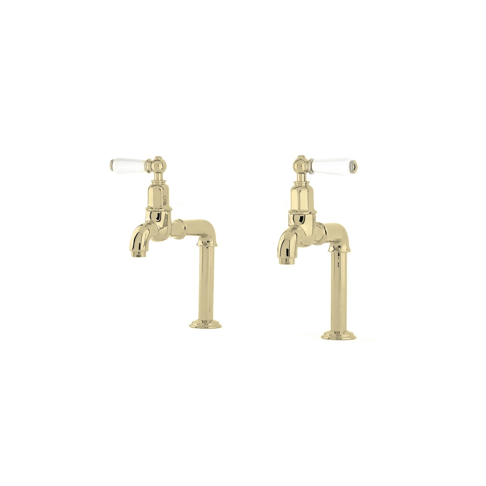 Perrin & Rowe Mayan bibcock kitchen taps with levers gallery detail image