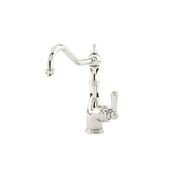 Perrin & Rowe - Aquitaine Country 1 Hole Sink Mixer With Single Metal Lever gallery detail image