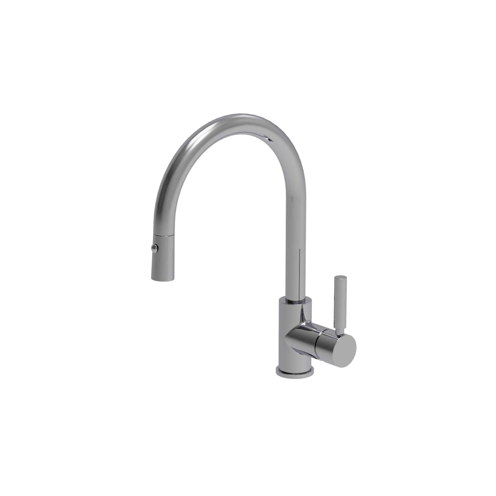 Buddy Pro Kitchen Mixer Round Spout With Pull Out Spray gallery detail image