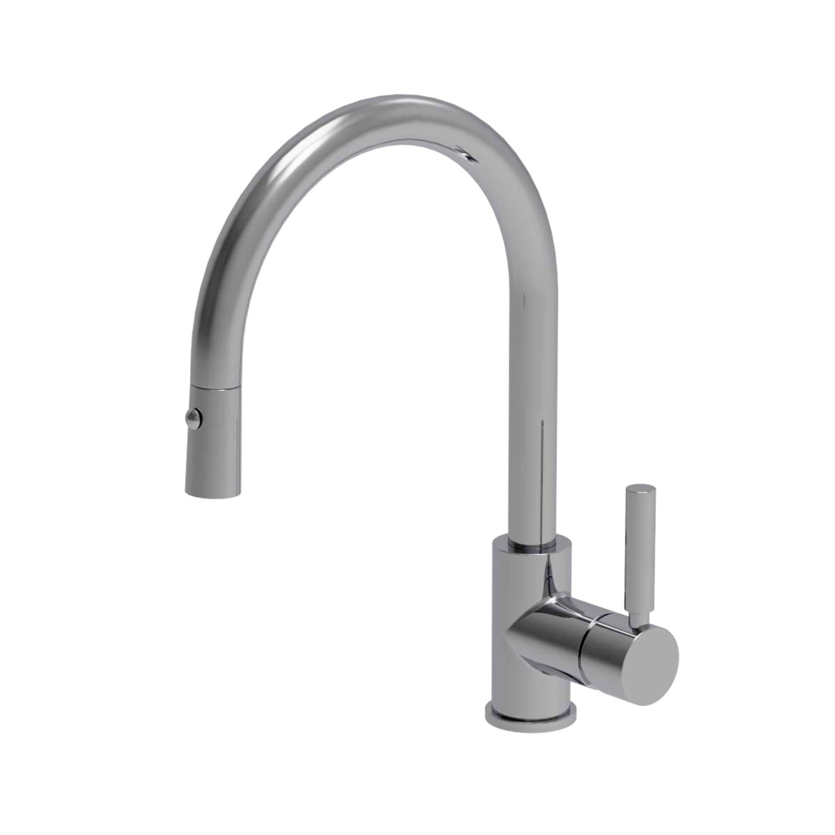 Buddy Pro Kitchen Mixer Round Spout With Pull Out Spray gallery detail image