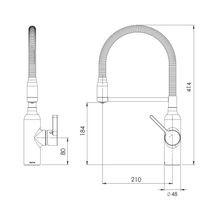 Bex All Pressure Pull Down Sink Mixer gallery detail image
