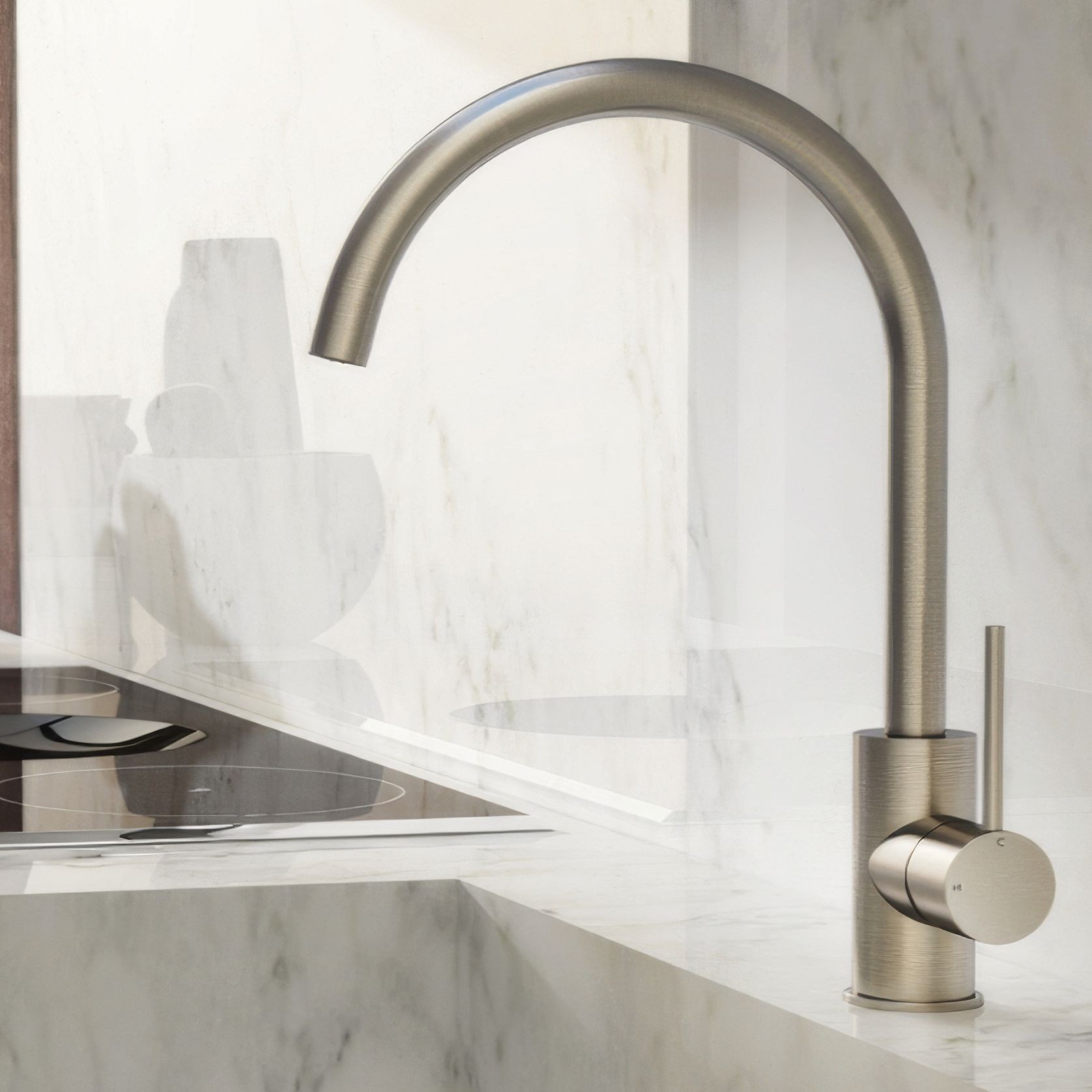 Buddy Pro Kitchen Mixer Round Spout gallery detail image