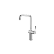 Rivet Straight Neck Kitchen Mixer Brushed Nickel gallery detail image