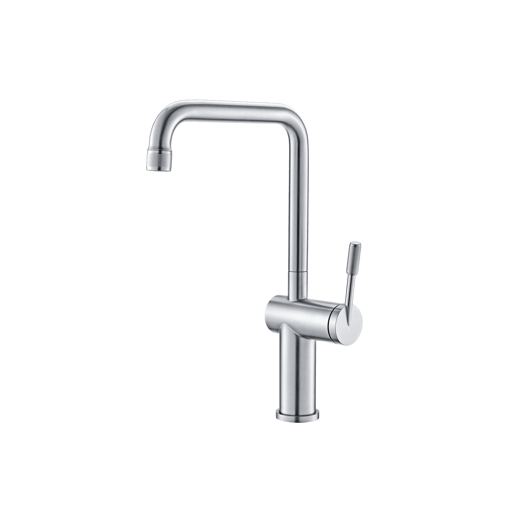 Rivet Straight Neck Kitchen Mixer Chrome gallery detail image