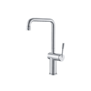 Rivet Straight Neck Kitchen Mixer Chrome gallery detail image