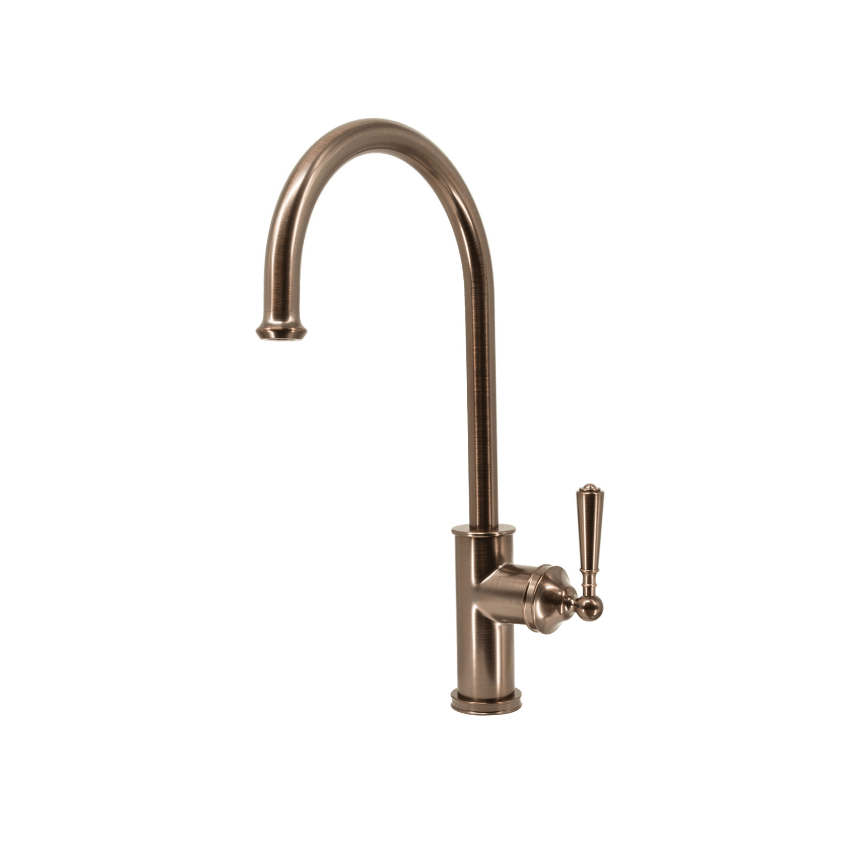Roman Gooseneck Swivel Kitchen Mixer Oil Rubbed Bronze gallery detail image