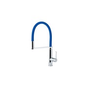 Flex Gooseneck Extractable Kitchen Mixer Blue Spout gallery detail image