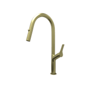 Muse Extractable Kitchen Mixer Brushed Gold gallery detail image