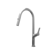 Muse Extractable Kitchen Mixer Brushed Stainless gallery detail image
