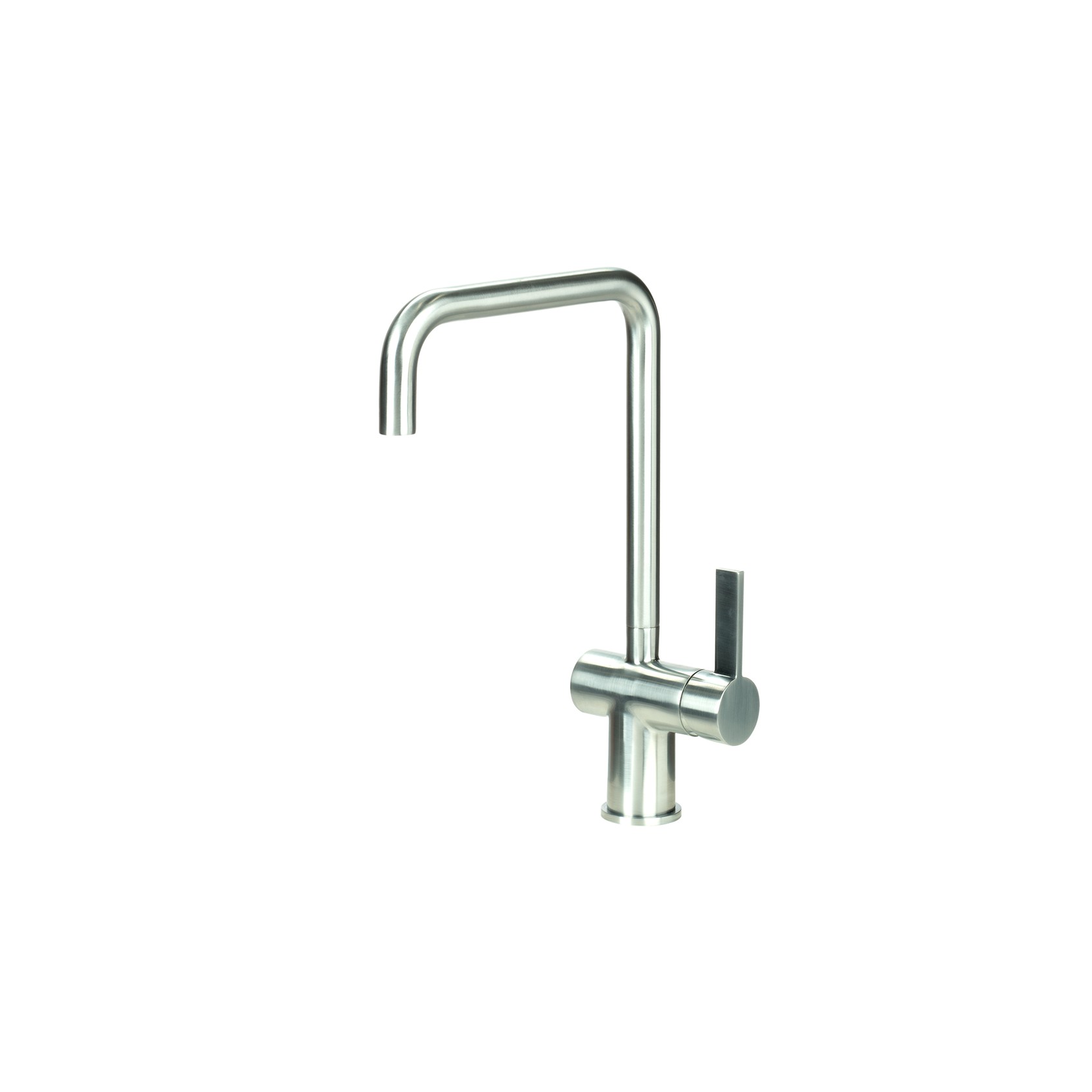 Urban Straight Neck Kitchen Mixer Brushed Stainless gallery detail image