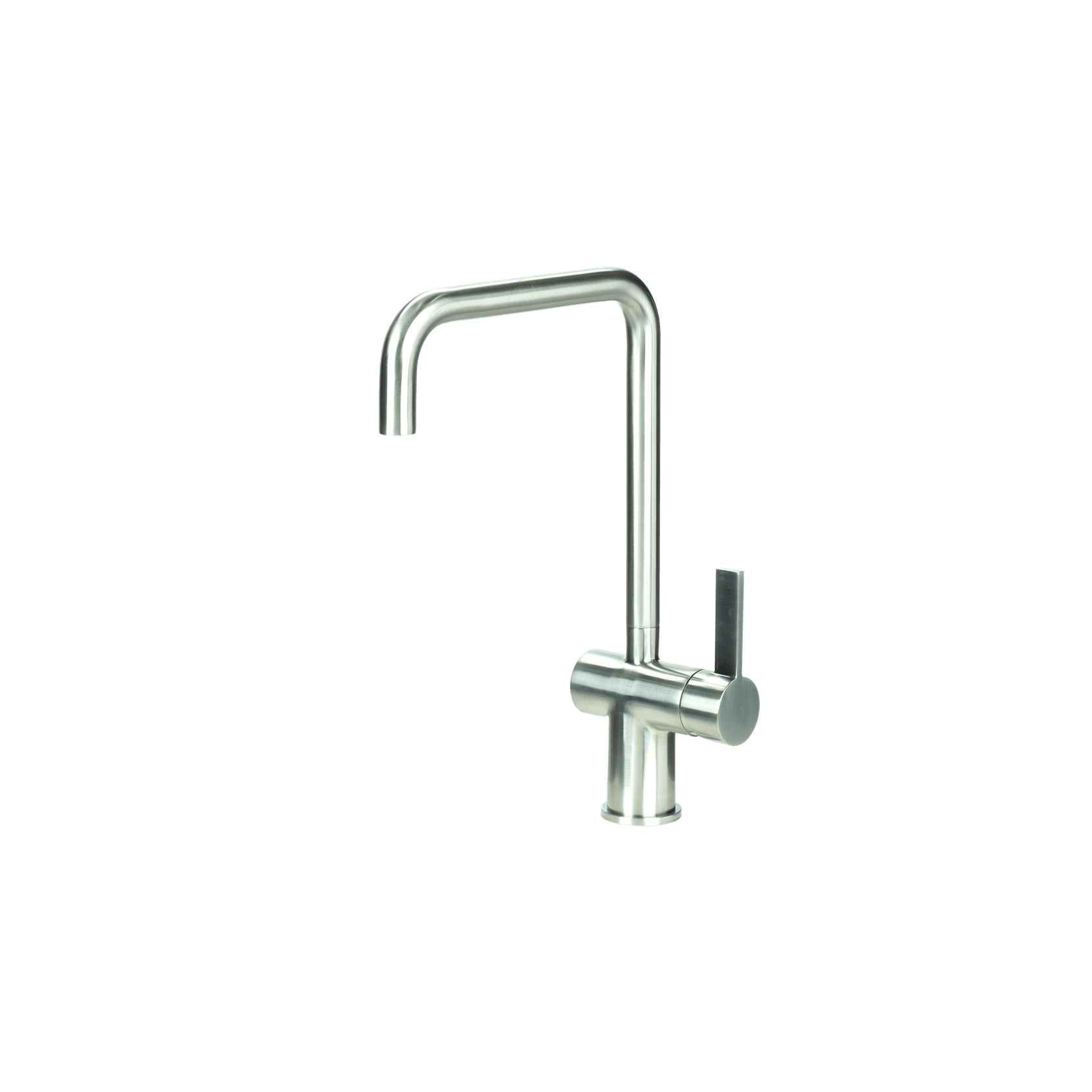 Urban Straight Neck Kitchen Mixer Brushed Stainless gallery detail image