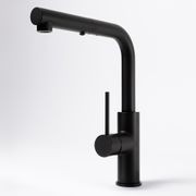 Nisa Square Pull Out Mixer Matte Black gallery detail image