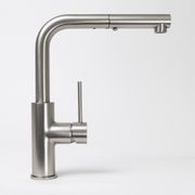 Nisa Square Pull Out Mixer Brushed Nickel gallery detail image