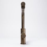 Nisa Square Pull Out Mixer Brushed Vintage Brass gallery detail image