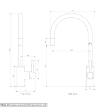 Kingsley Commercial Pull-Out Kitchen Mixer gallery detail image
