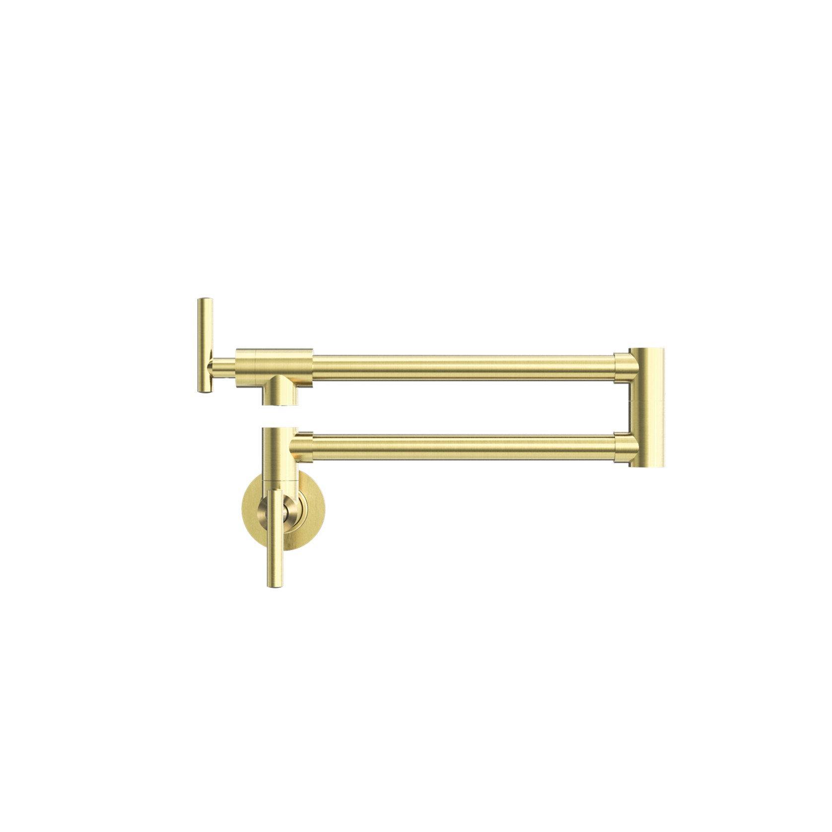 Zen 316L Stainless Steel Pot Filler | Brushed Gold gallery detail image