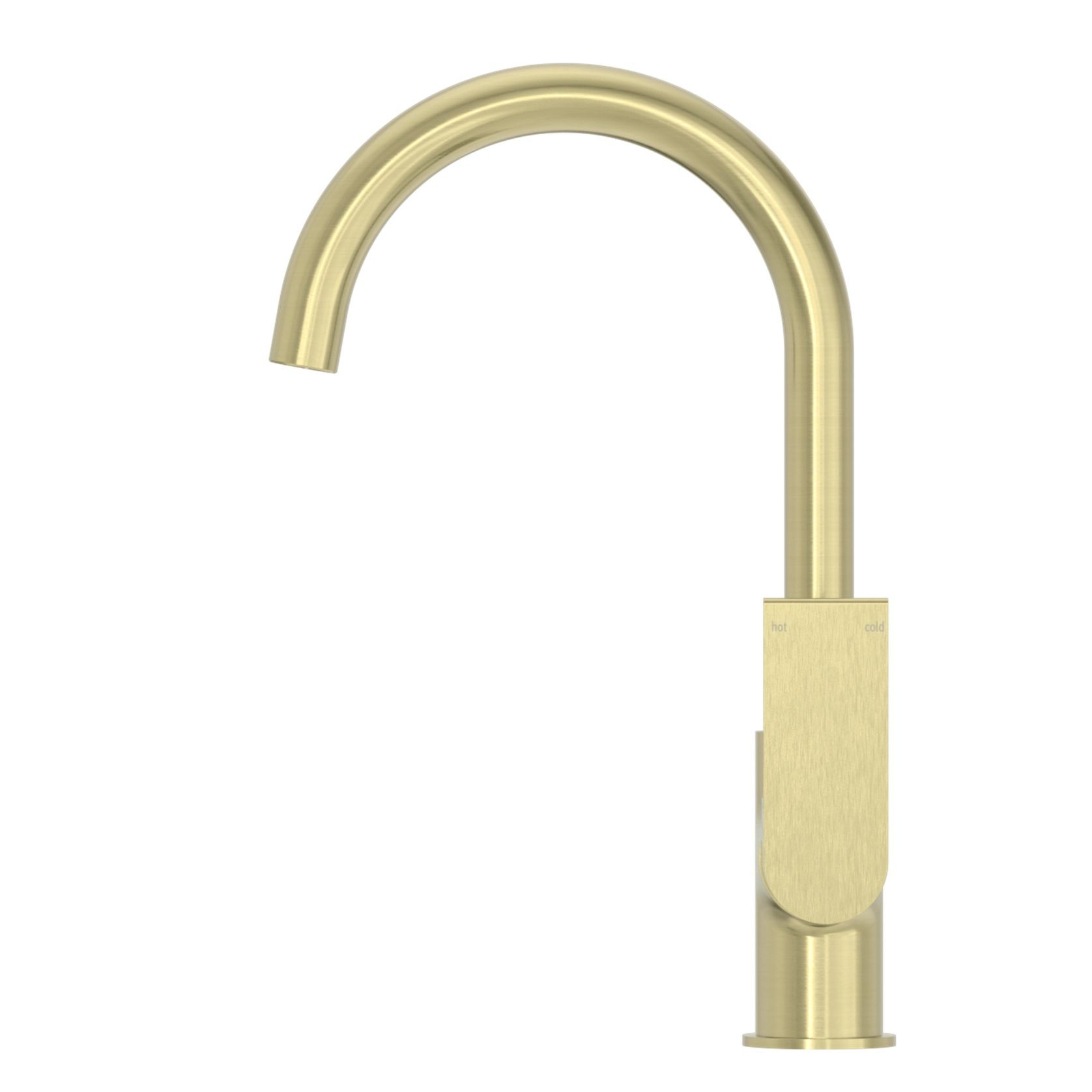 Bianca Kitchen Mixer Gooseneck Spout | Brushed Gold gallery detail image