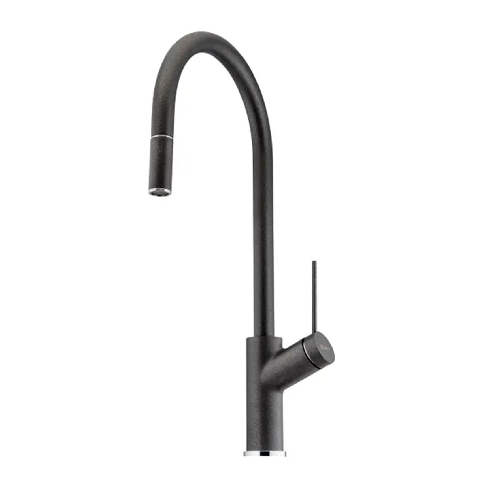 Oliveri Vilo Pull Out Sink Mixer Tap - Santorini Black gallery detail image