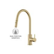 Onyx Gooseneck Pull Out Sink Mixer – Cold Start gallery detail image