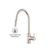 Onyx Gooseneck Pull Out Sink Mixer – Cold Start gallery detail image
