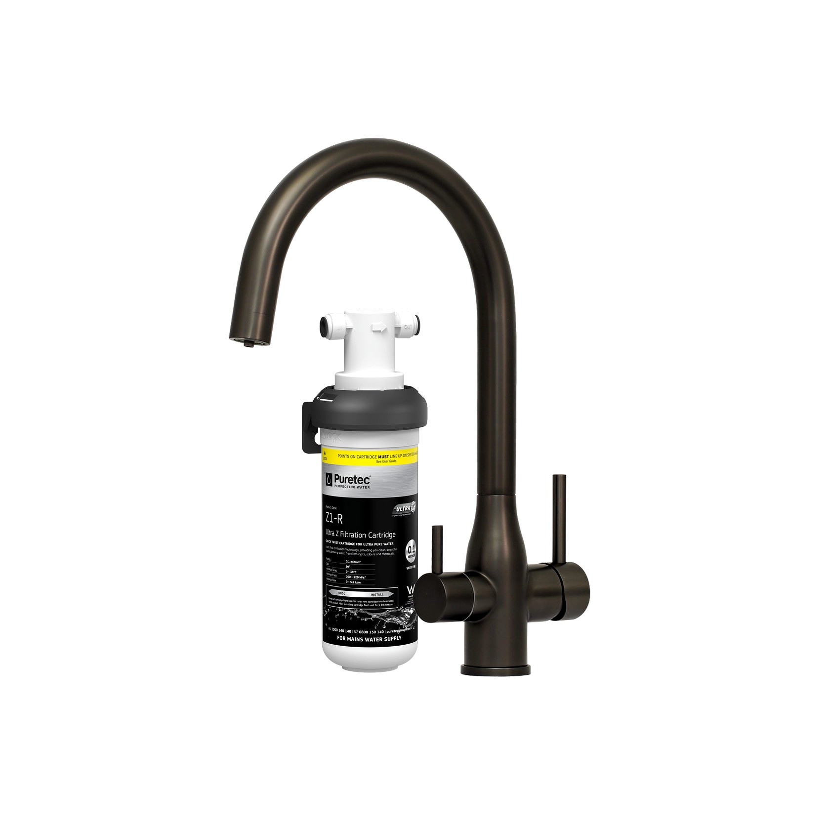 Z1-E10-GM Mixer & Undersink Filter gallery detail image