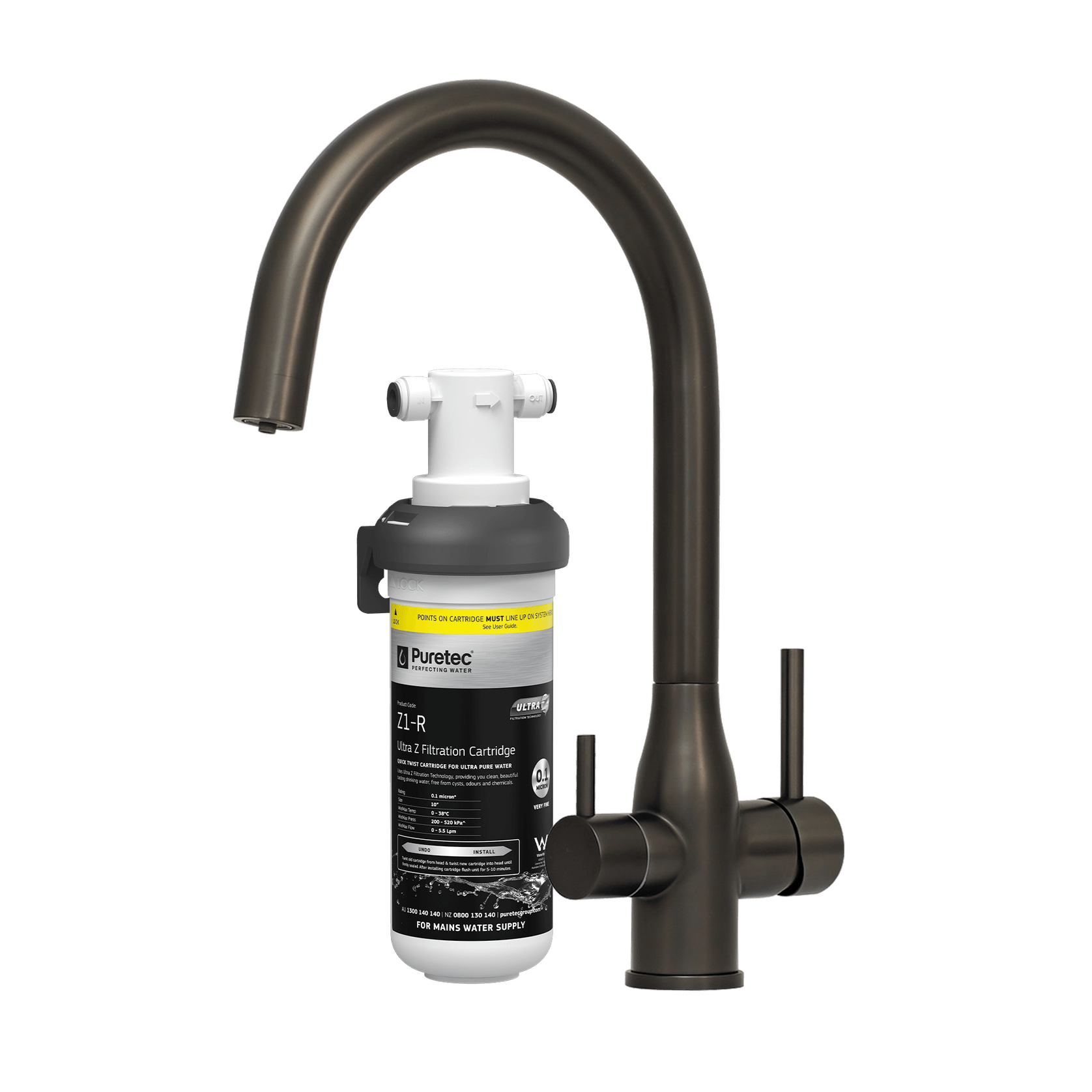 Z1-E10-GM Mixer & Undersink Filter gallery detail image