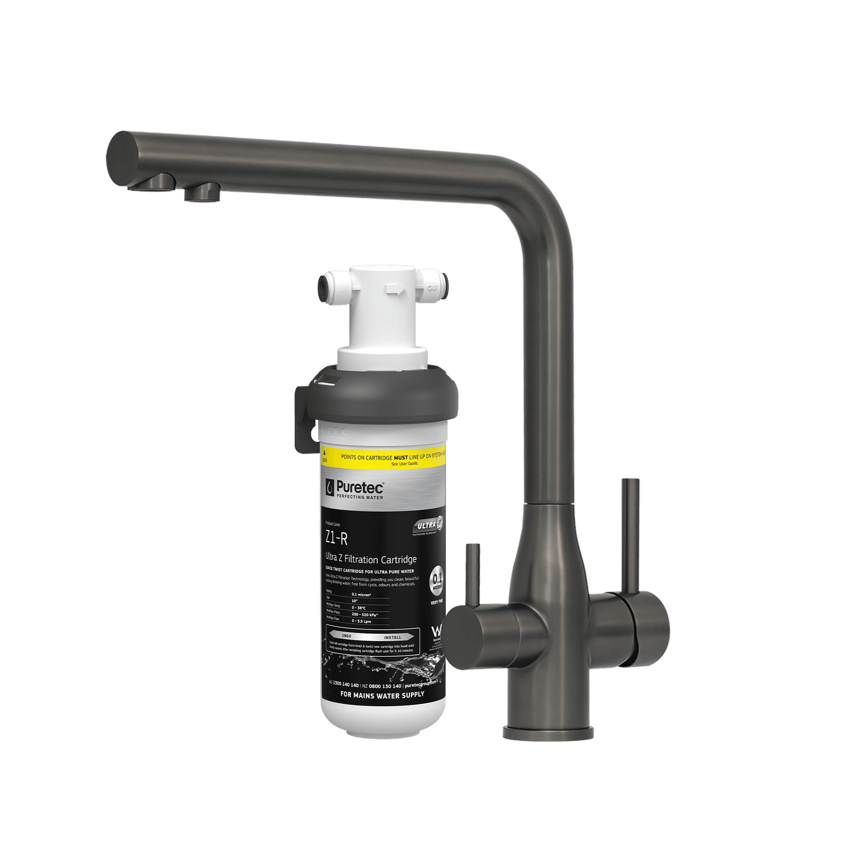 Z1-E20-GM Mixer & Undersink Filter gallery detail image