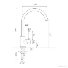 Buddy Pro Kitchen Mixer Round Spout gallery detail image
