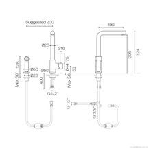 Buddy Pro Kitchen Mixer With Rinse Spray gallery detail image