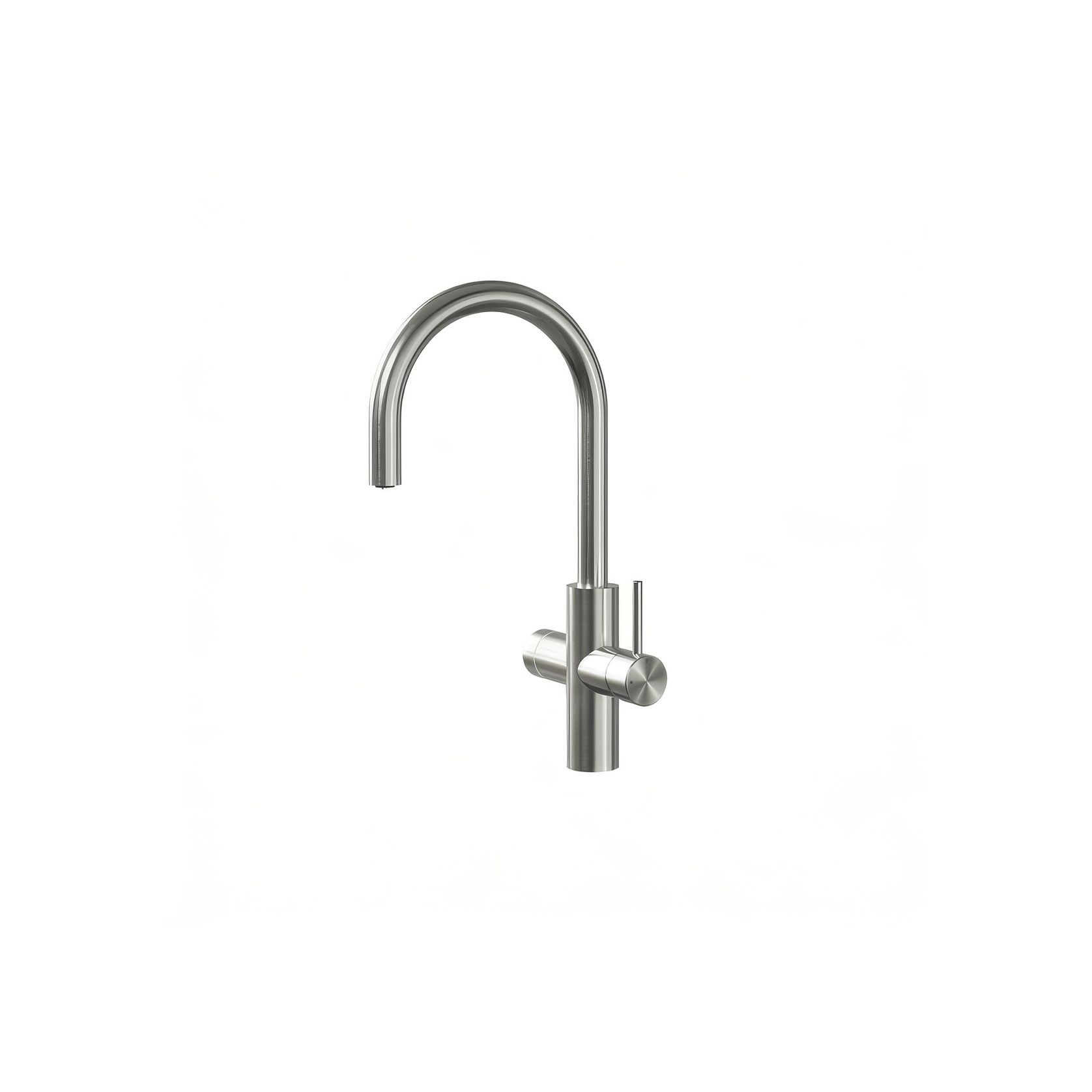 Oli Prism Multifunction Kitchen Mixer Round Spout Brush gallery detail image