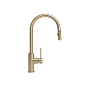 Mira Brushed Brass Gold Pull Out Mixer gallery detail image