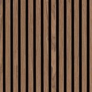HW22508 Walnut Acoustic Fluted Panel gallery detail image